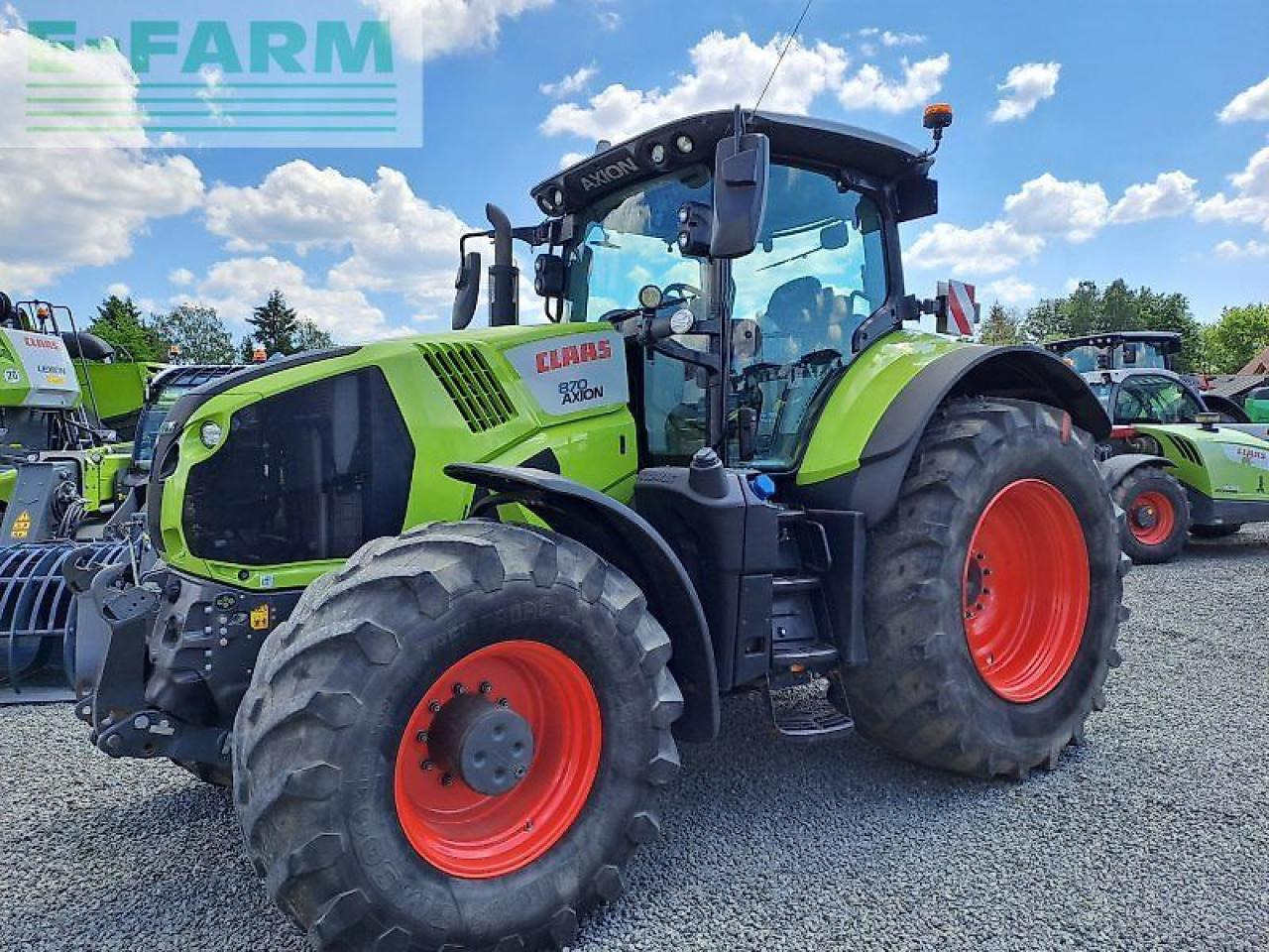 CLAAS axion 870 c-matic CMATIC - Τρακτέρ: φωτογραφία 1 CLAAS axion 870 c-matic CMATIC - Τρακτέρ: φωτογραφία 1