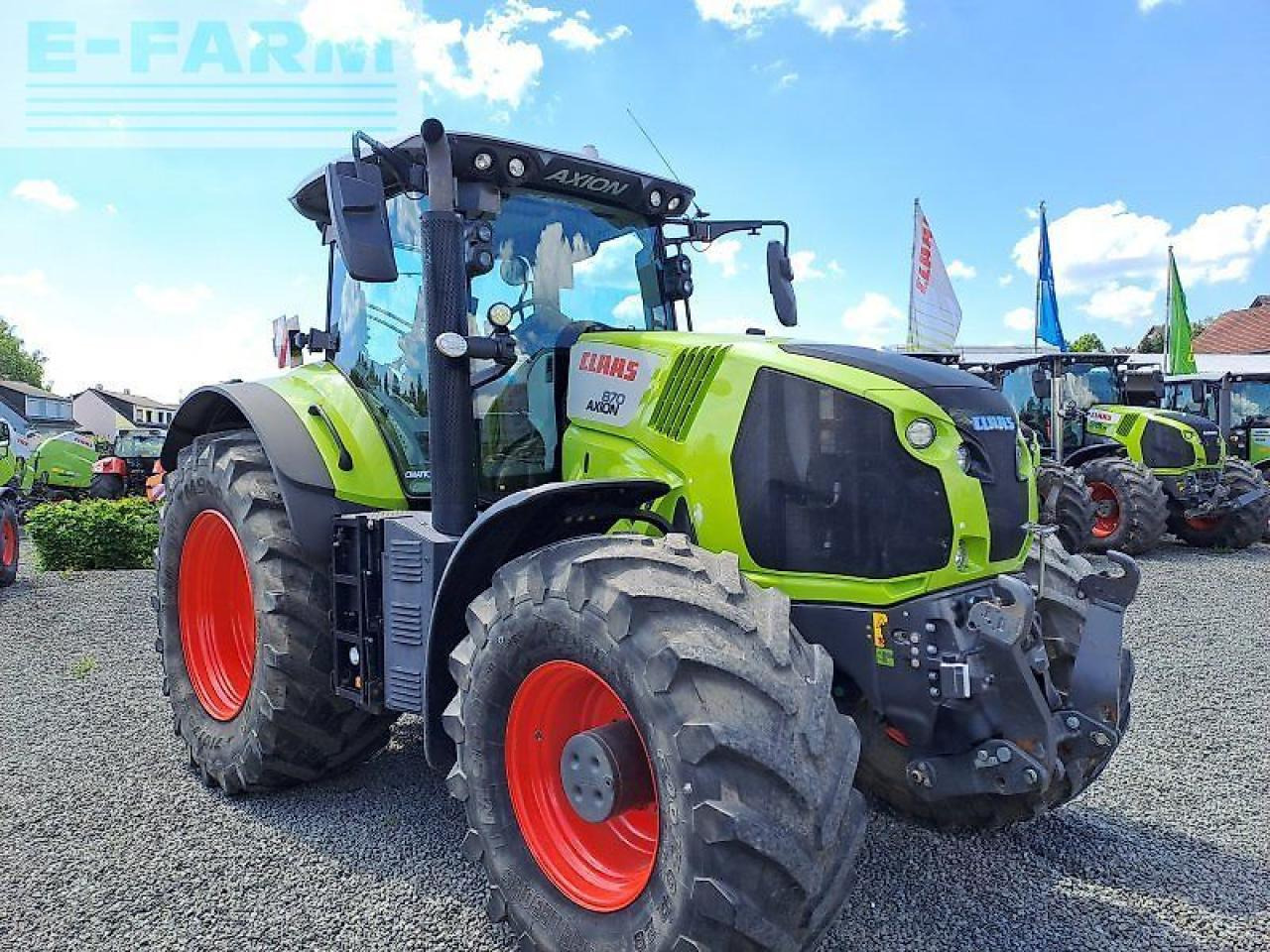 CLAAS axion 870 c-matic CMATIC - Τρακτέρ: φωτογραφία 3 CLAAS axion 870 c-matic CMATIC - Τρακτέρ: φωτογραφία 3