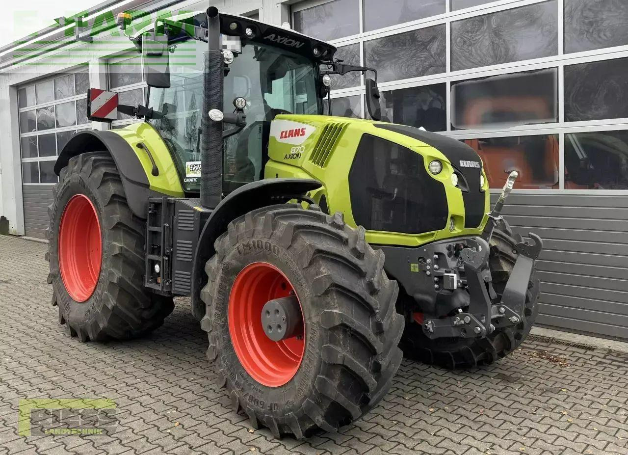 CLAAS axion 870 cmatic cebis cemis mc CMATIC CEBIS - Τρακτέρ: φωτογραφία 2 CLAAS axion 870 cmatic cebis cemis mc CMATIC CEBIS - Τρακτέρ: φωτογραφία 2