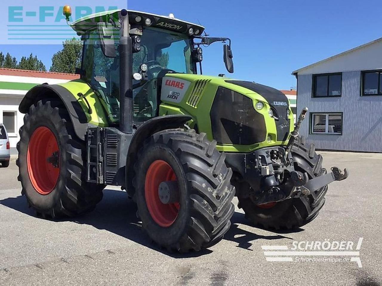 CLAAS axion 870 cmatic rtk CMATIC - Τρακτέρ: φωτογραφία 1 CLAAS axion 870 cmatic rtk CMATIC - Τρακτέρ: φωτογραφία 1