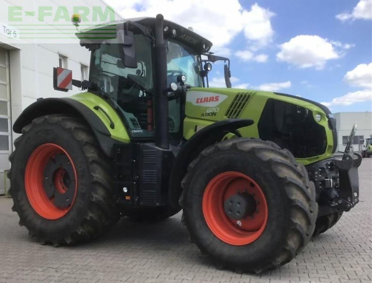 CLAAS axion 870 - Τρακτέρ: φωτογραφία 2 CLAAS axion 870 - Τρακτέρ: φωτογραφία 2