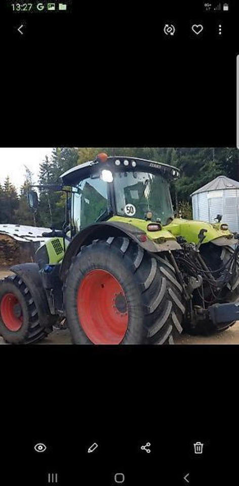 CLAAS axion 870 - Τρακτέρ: φωτογραφία 3 CLAAS axion 870 - Τρακτέρ: φωτογραφία 3