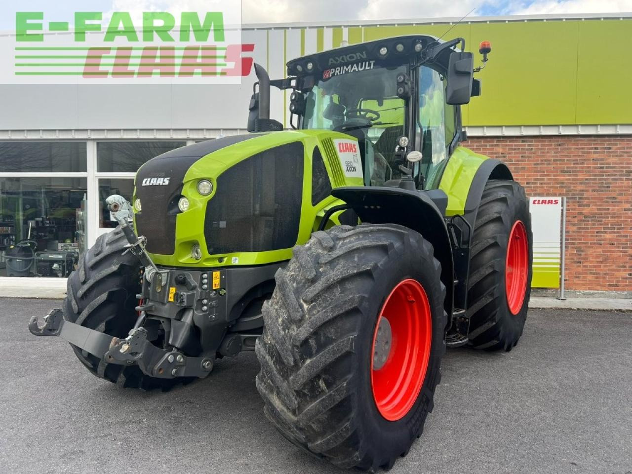 CLAAS axion 920 cebis - Τρακτέρ: φωτογραφία 1 CLAAS axion 920 cebis - Τρακτέρ: φωτογραφία 1