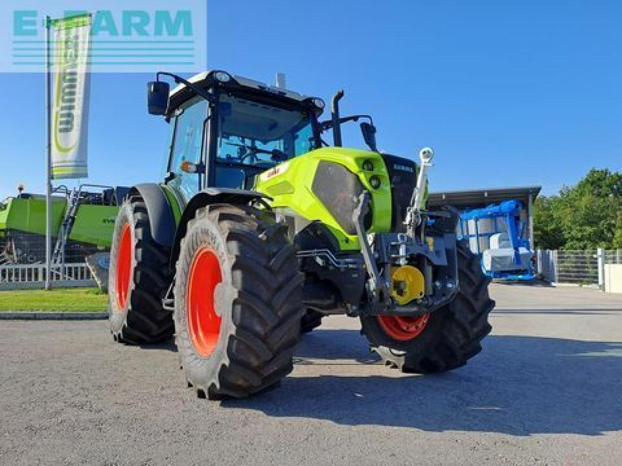 CLAAS axos 240 - Τρακτέρ: φωτογραφία 1 CLAAS axos 240 - Τρακτέρ: φωτογραφία 1