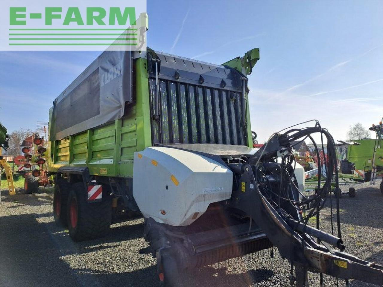 CLAAS cargos 8500 s - Ανατρεπόμενη ρυμούλκα για τρακτέρ: φωτογραφία 1 CLAAS cargos 8500 s - Ανατρεπόμενη ρυμούλκα για τρακτέρ: φωτογραφία 1