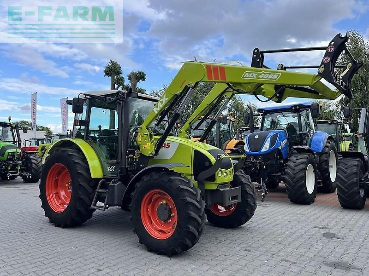 CLAAS celtis 446 plus rx + mailleux mx40-85 - Τρακτέρ: φωτογραφία 4 CLAAS celtis 446 plus rx + mailleux mx40-85 - Τρακτέρ: φωτογραφία 4