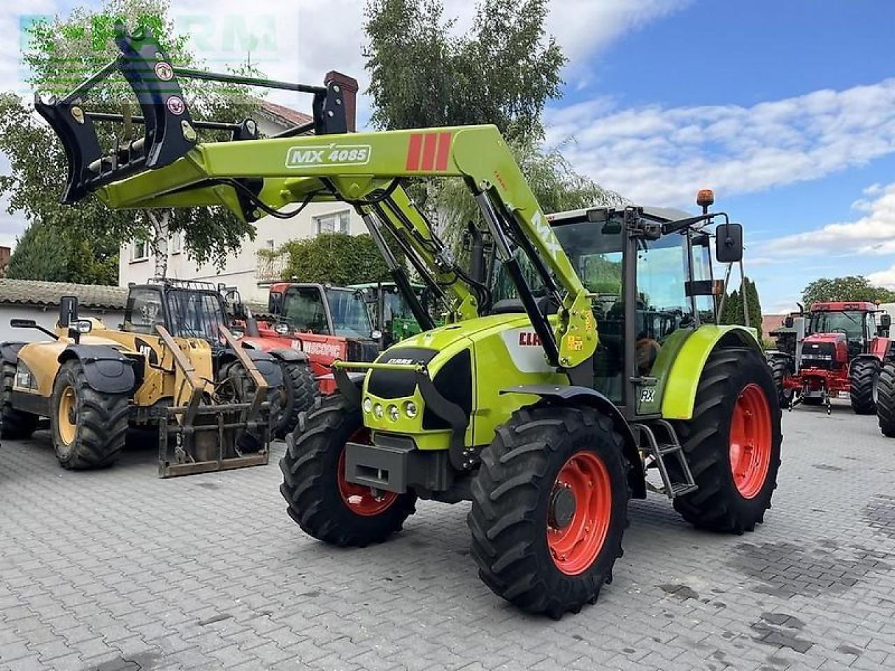 CLAAS celtis 446 plus rx + mailleux mx40-85 - Τρακτέρ: φωτογραφία 1 CLAAS celtis 446 plus rx + mailleux mx40-85 - Τρακτέρ: φωτογραφία 1