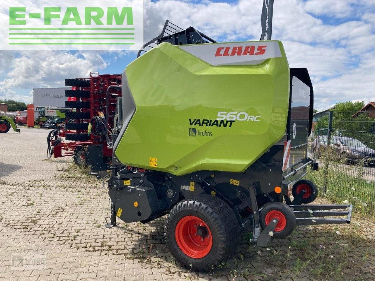 CLAAS claas variant 560 rc pro - neu - Χορτοδετική μηχανή τετράγωνες μπάλες: φωτογραφία 1 CLAAS claas variant 560 rc pro - neu - Χορτοδετική μηχανή τετράγωνες μπάλες: φωτογραφία 1
