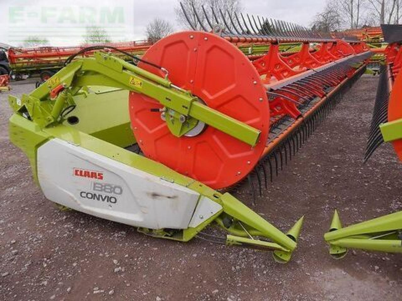 CLAAS convio 1380 - Θεριζοαλωνιστική μηχανή - κεφαλή: φωτογραφία 1 CLAAS convio 1380 - Θεριζοαλωνιστική μηχανή - κεφαλή: φωτογραφία 1