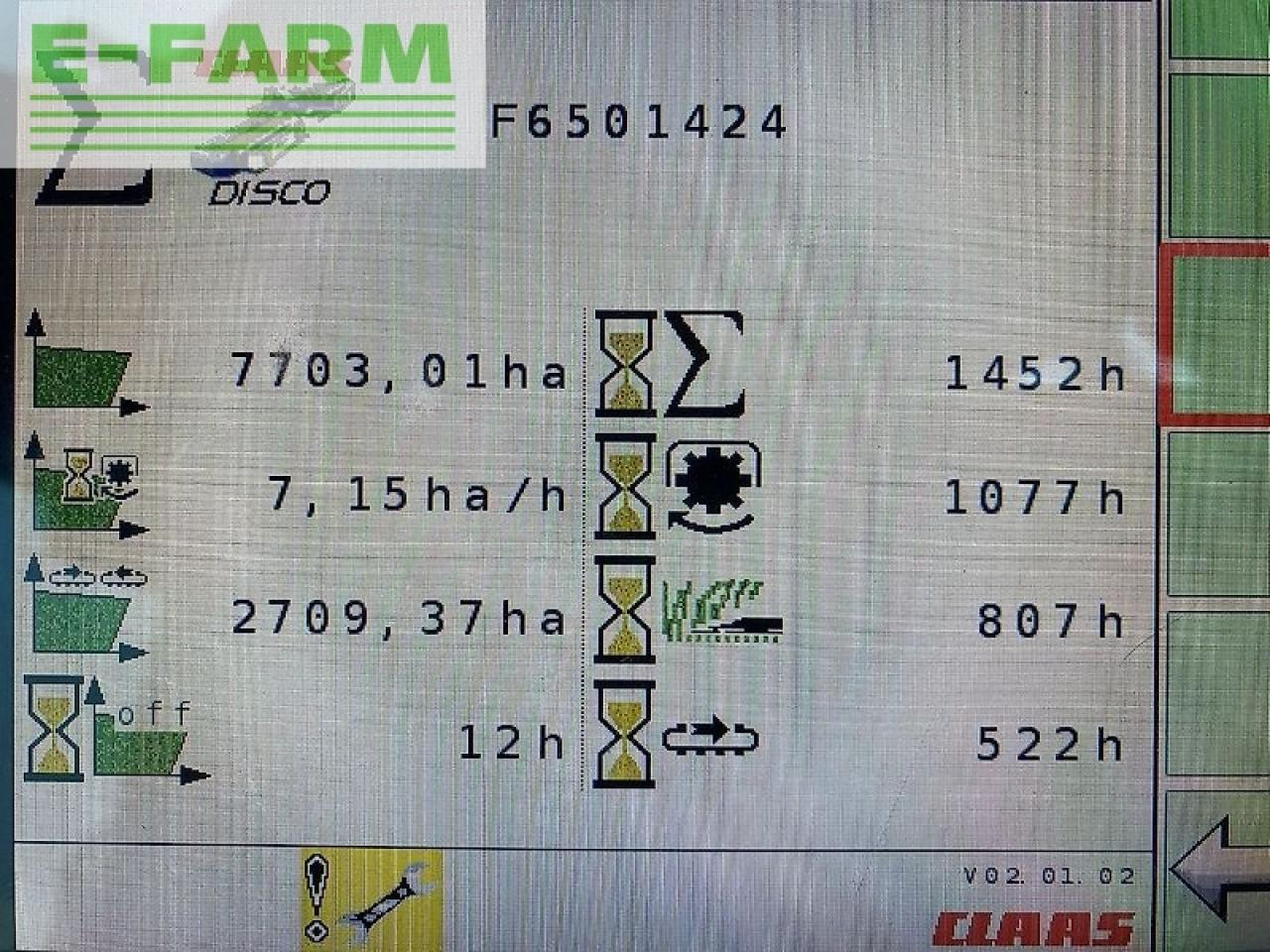 Χορτοκοπτικό CLAAS disco 9200 c as: φωτογραφία 29
