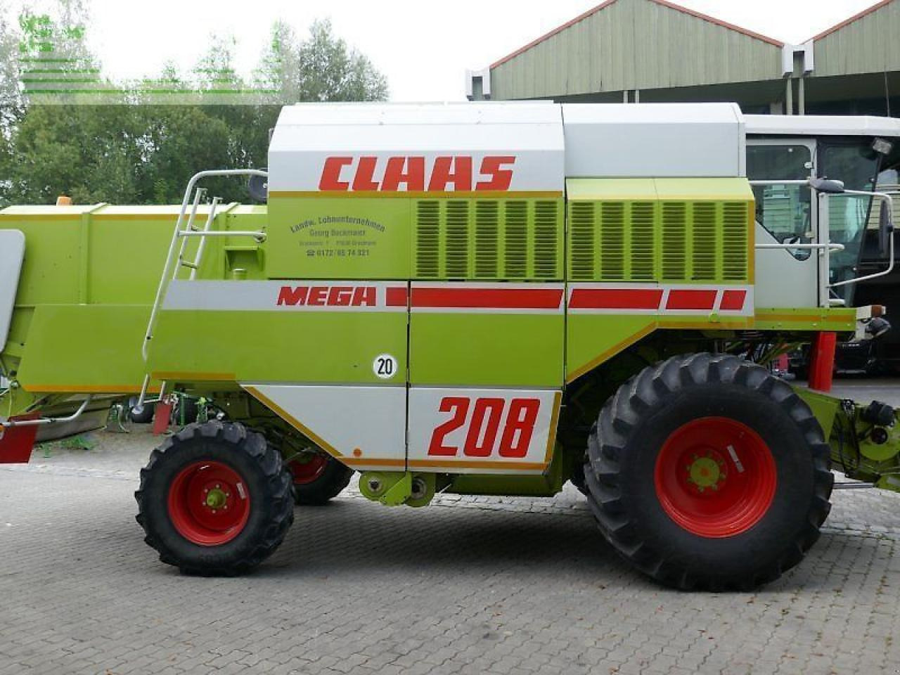 CLAAS dominator 208 mega - Θεριζοαλωνιστική μηχανή: φωτογραφία 3 CLAAS dominator 208 mega - Θεριζοαλωνιστική μηχανή: φωτογραφία 3