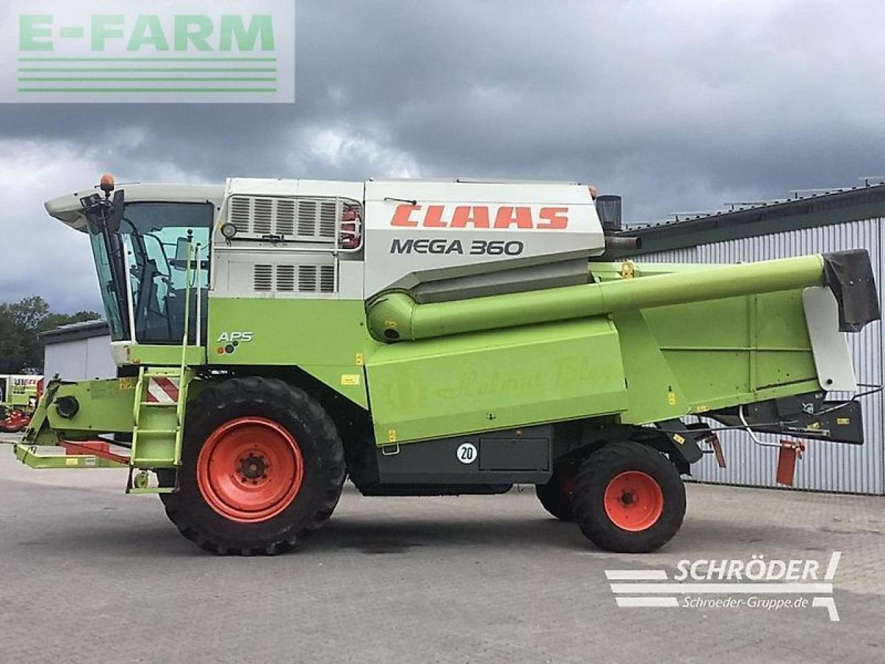 CLAAS dominator 360 mega + c 600 schneidwerk - Θεριζοαλωνιστική μηχανή: φωτογραφία 2 CLAAS dominator 360 mega + c 600 schneidwerk - Θεριζοαλωνιστική μηχανή: φωτογραφία 2