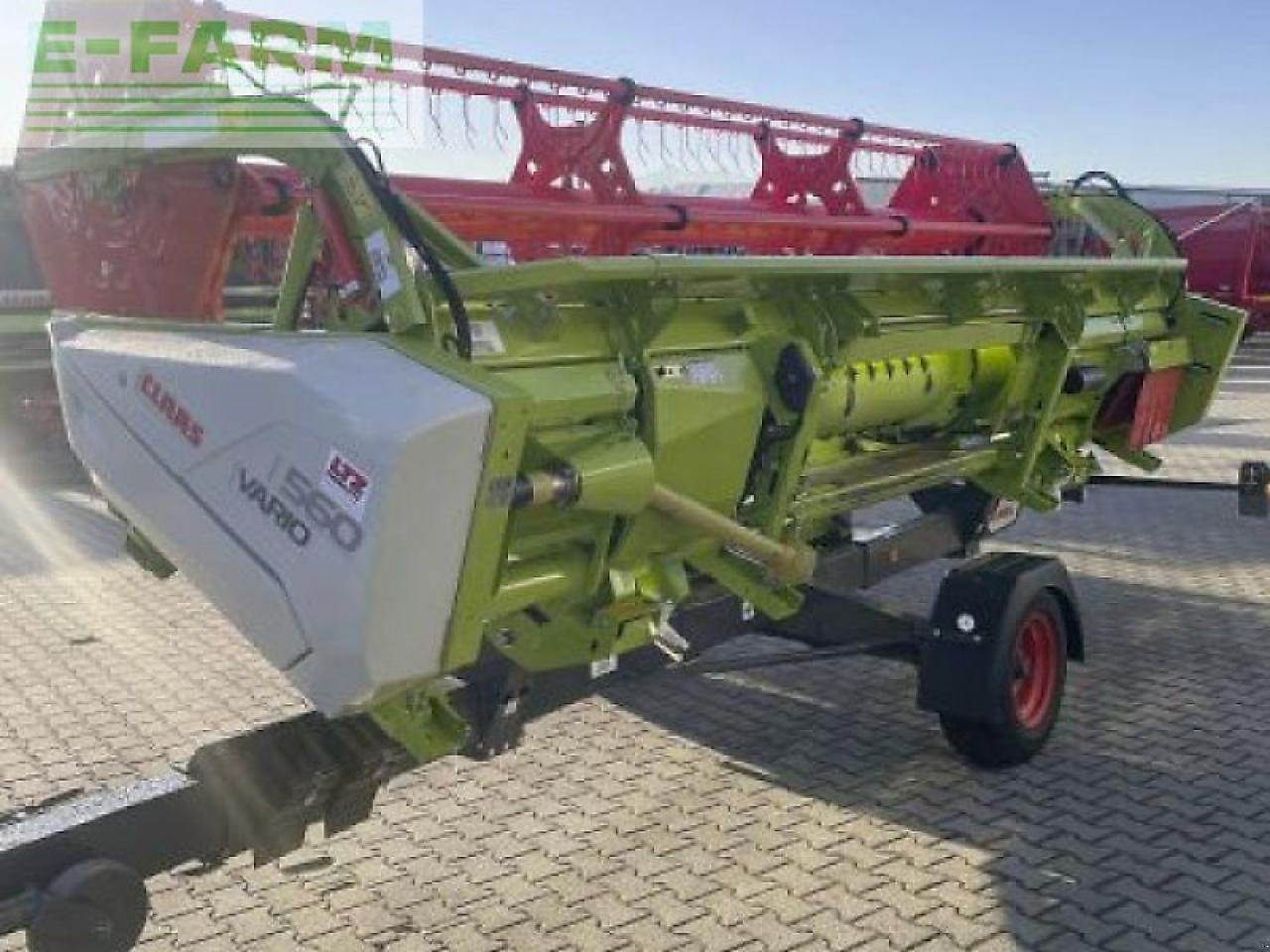 Θεριζοαλωνιστική μηχανή CLAAS evion 450 classic: φωτογραφία 18