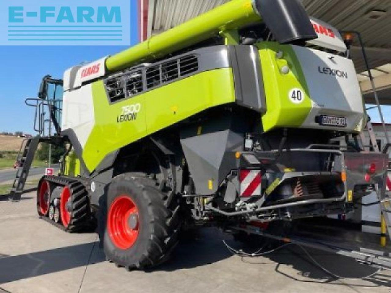 CLAAS gebr. mähdrescher lexion7500tt - Θεριζοαλωνιστική μηχανή: φωτογραφία 2 CLAAS gebr. mähdrescher lexion7500tt - Θεριζοαλωνιστική μηχανή: φωτογραφία 2