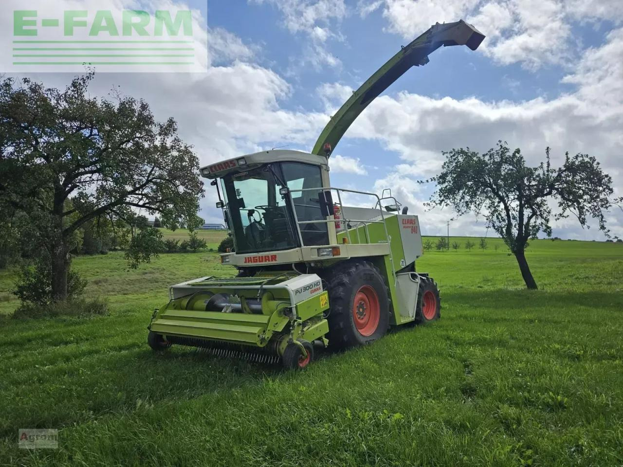 CLAAS jaguar 840 - Ενσιρωτική μηχανή: φωτογραφία 1 CLAAS jaguar 840 - Ενσιρωτική μηχανή: φωτογραφία 1