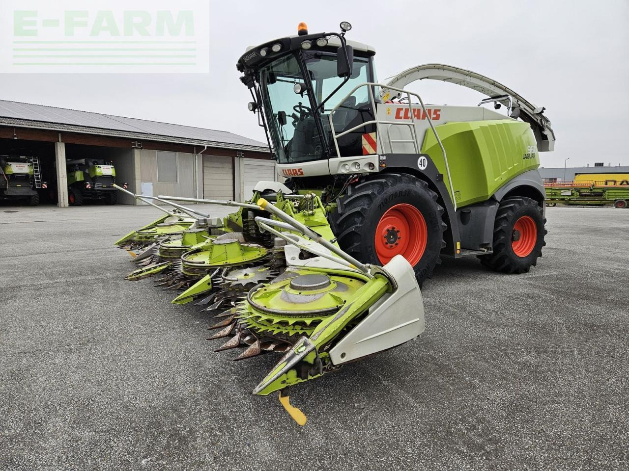 CLAAS jaguar 960 - Ενσιρωτική μηχανή: φωτογραφία 1 CLAAS jaguar 960 - Ενσιρωτική μηχανή: φωτογραφία 1