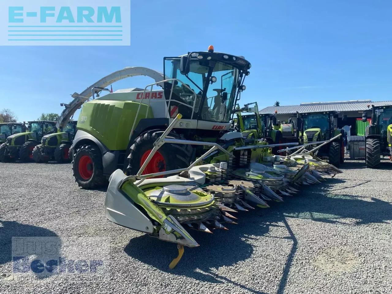 CLAAS jaguar 970 a - Ενσιρωτική μηχανή: φωτογραφία 1 CLAAS jaguar 970 a - Ενσιρωτική μηχανή: φωτογραφία 1