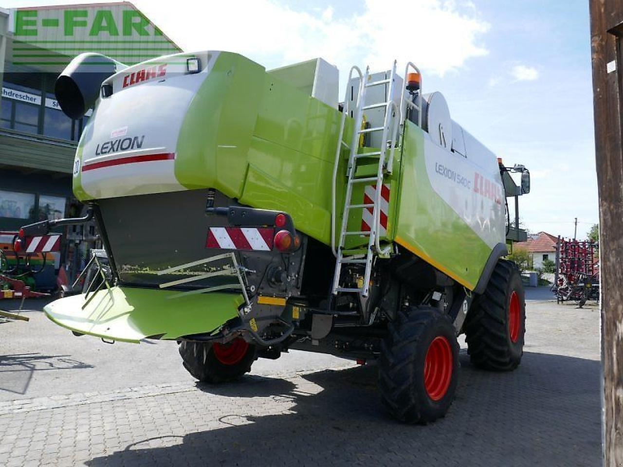 CLAAS lexion 540 c - Θεριζοαλωνιστική μηχανή: φωτογραφία 4 CLAAS lexion 540 c - Θεριζοαλωνιστική μηχανή: φωτογραφία 4