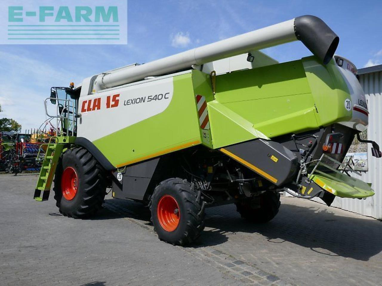 CLAAS lexion 540 c - Θεριζοαλωνιστική μηχανή: φωτογραφία 5 CLAAS lexion 540 c - Θεριζοαλωνιστική μηχανή: φωτογραφία 5