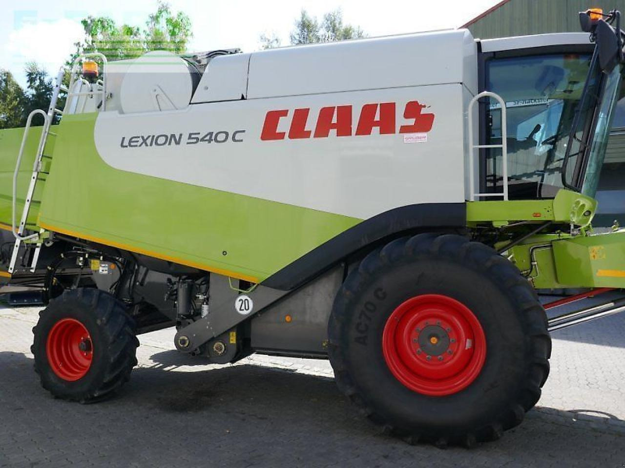CLAAS lexion 540 c - Θεριζοαλωνιστική μηχανή: φωτογραφία 3 CLAAS lexion 540 c - Θεριζοαλωνιστική μηχανή: φωτογραφία 3