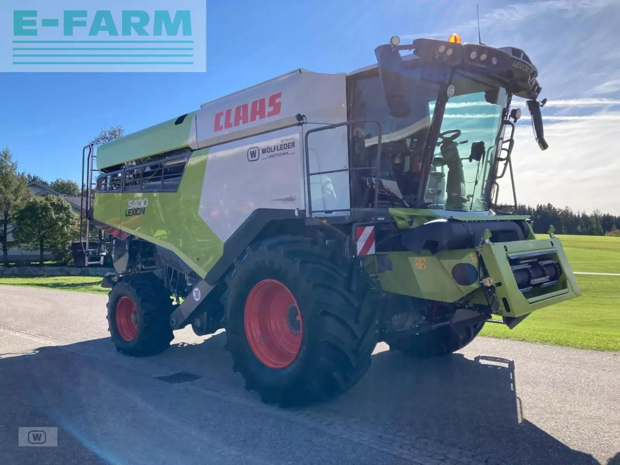 CLAAS lexion 5400 - Θεριζοαλωνιστική μηχανή: φωτογραφία 4 CLAAS lexion 5400 - Θεριζοαλωνιστική μηχανή: φωτογραφία 4