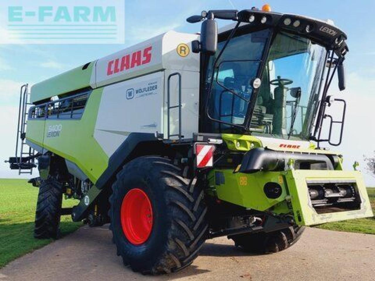 CLAAS lexion 5400 - Θεριζοαλωνιστική μηχανή: φωτογραφία 2 CLAAS lexion 5400 - Θεριζοαλωνιστική μηχανή: φωτογραφία 2