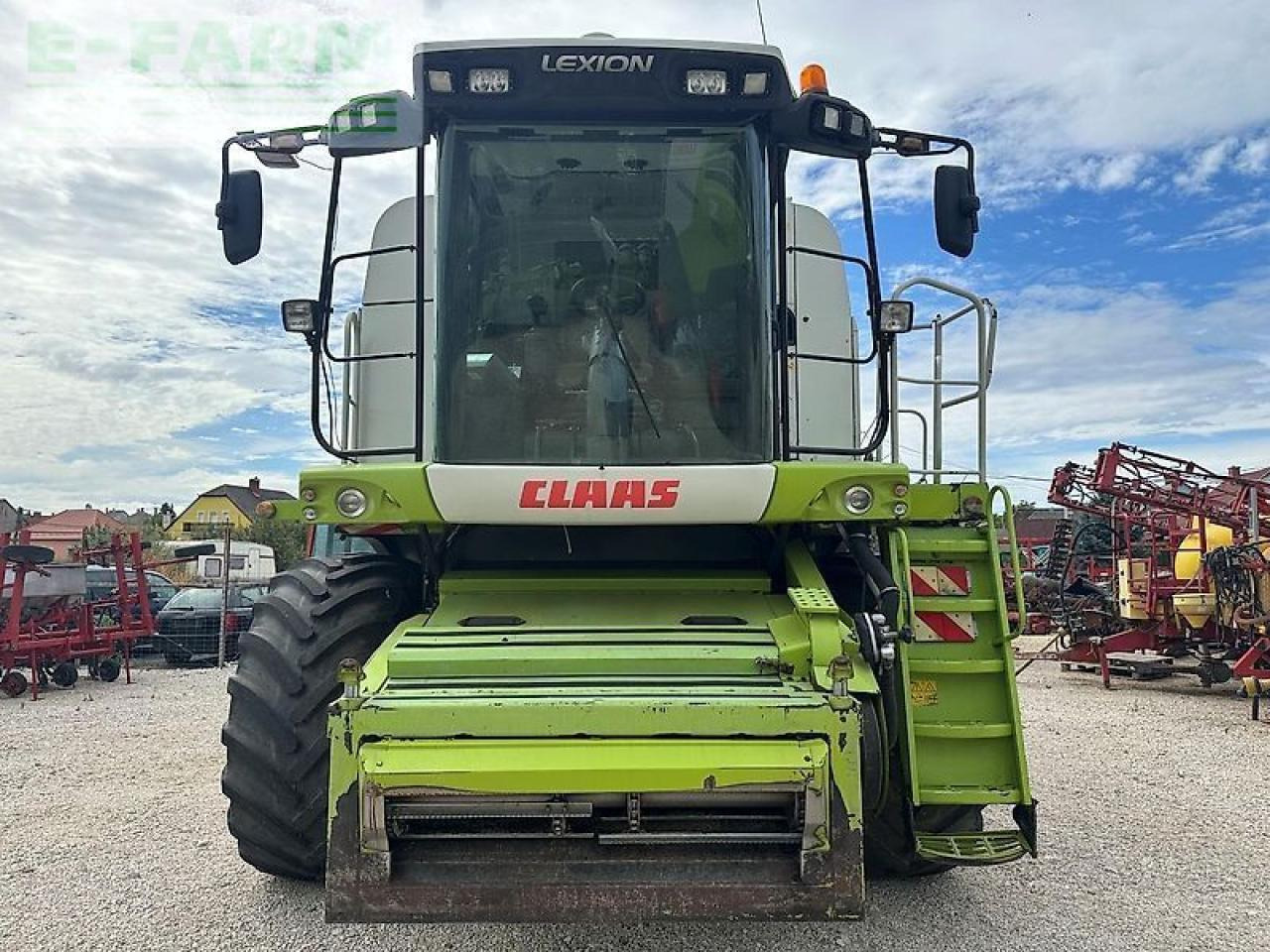 CLAAS lexion 550 - Θεριζοαλωνιστική μηχανή: φωτογραφία 2 CLAAS lexion 550 - Θεριζοαλωνιστική μηχανή: φωτογραφία 2