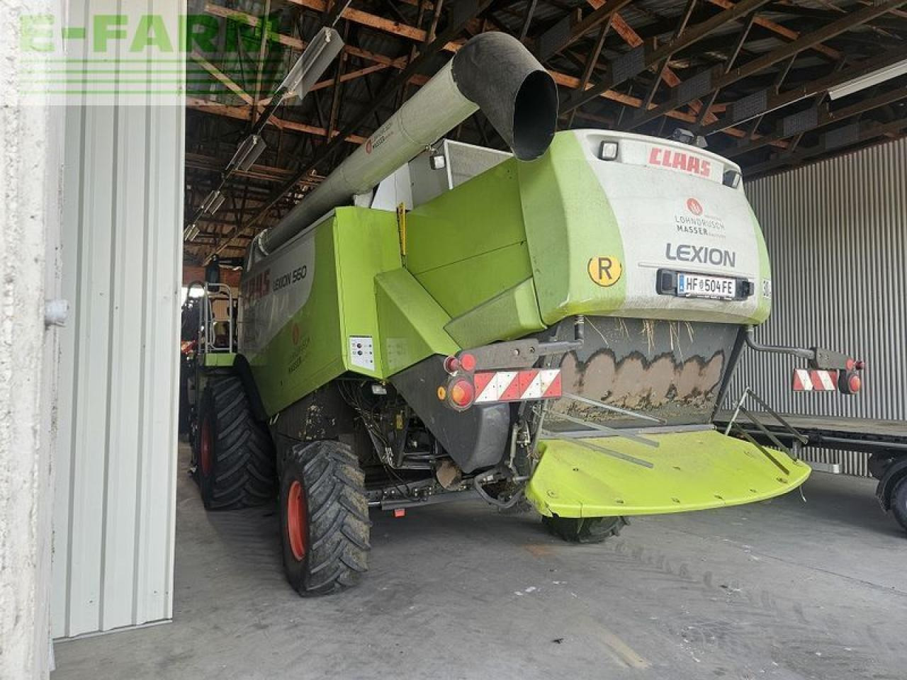 CLAAS lexion 560 - Θεριζοαλωνιστική μηχανή: φωτογραφία 2 CLAAS lexion 560 - Θεριζοαλωνιστική μηχανή: φωτογραφία 2
