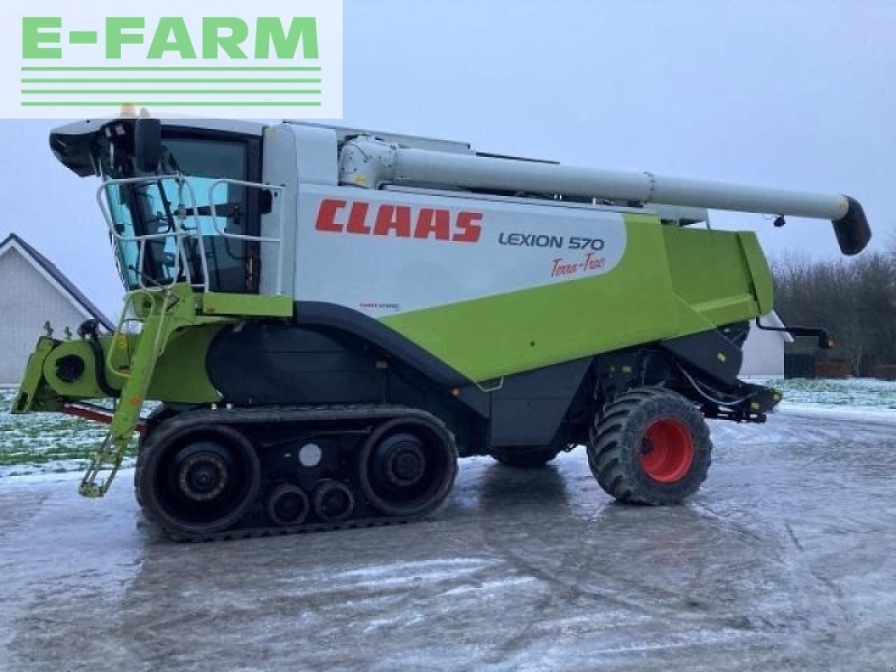 CLAAS lexion 570 tt 4-wd - Θεριζοαλωνιστική μηχανή: φωτογραφία 2 CLAAS lexion 570 tt 4-wd - Θεριζοαλωνιστική μηχανή: φωτογραφία 2