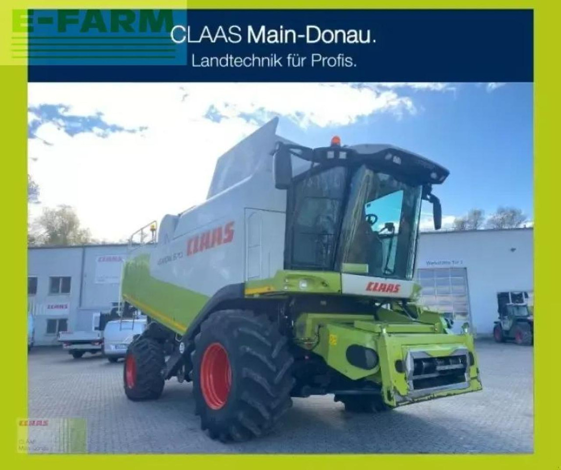 CLAAS lexion 570 + v750 + tw - Θεριζοαλωνιστική μηχανή: φωτογραφία 1 CLAAS lexion 570 + v750 + tw - Θεριζοαλωνιστική μηχανή: φωτογραφία 1