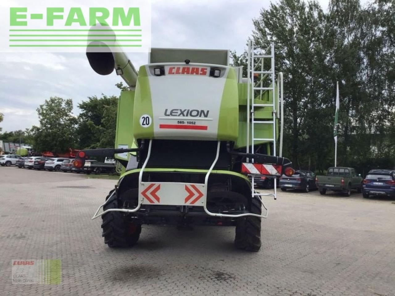 CLAAS lexion 570tt mit v750+tw - Θεριζοαλωνιστική μηχανή: φωτογραφία 4 CLAAS lexion 570tt mit v750+tw - Θεριζοαλωνιστική μηχανή: φωτογραφία 4