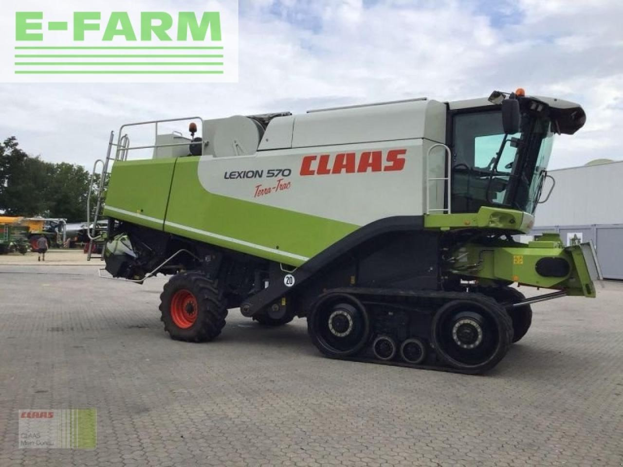 CLAAS lexion 570tt mit v750+tw - Θεριζοαλωνιστική μηχανή: φωτογραφία 2 CLAAS lexion 570tt mit v750+tw - Θεριζοαλωνιστική μηχανή: φωτογραφία 2