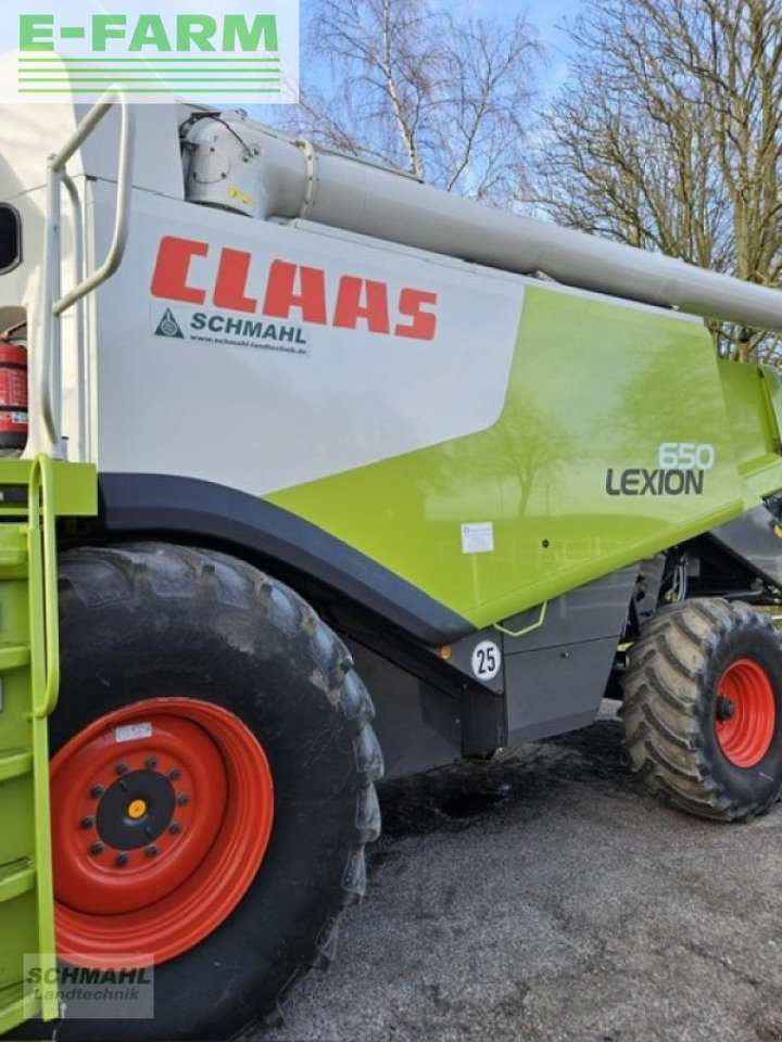 Θεριζοαλωνιστική μηχανή CLAAS lexion 650: φωτογραφία 13