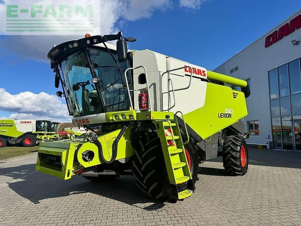 CLAAS lexion 650 - Θεριζοαλωνιστική μηχανή: φωτογραφία 3 CLAAS lexion 650 - Θεριζοαλωνιστική μηχανή: φωτογραφία 3