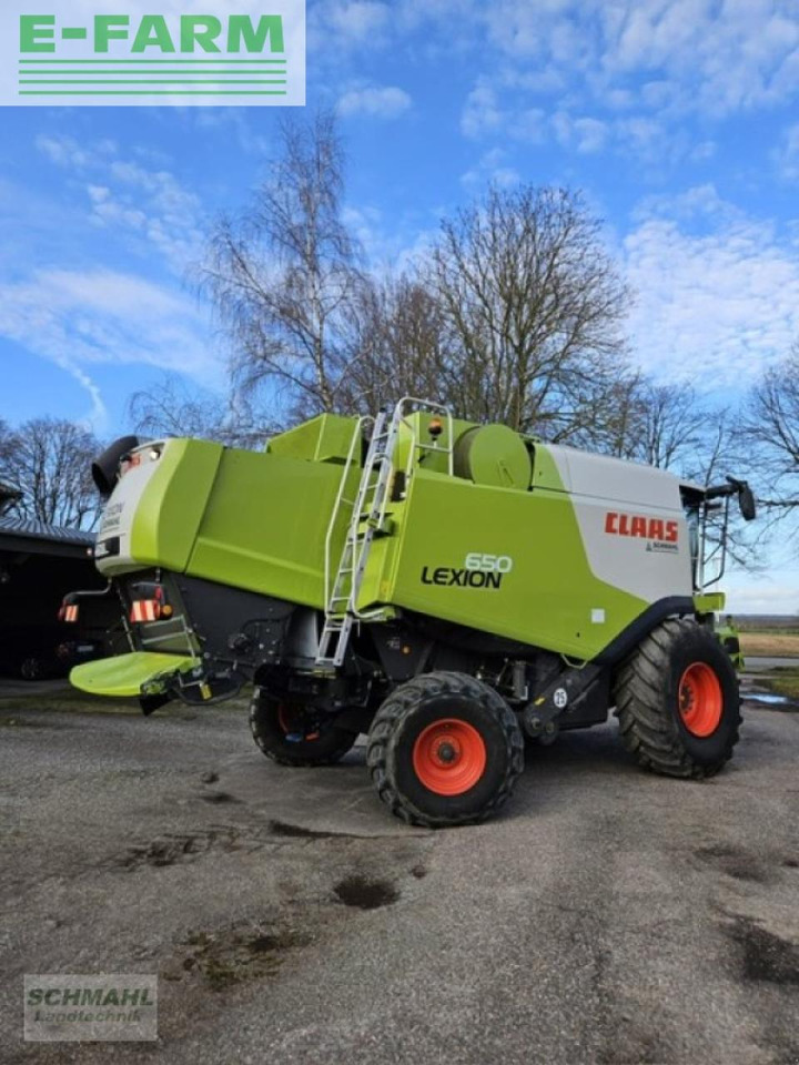 Θεριζοαλωνιστική μηχανή CLAAS lexion 650: φωτογραφία 6