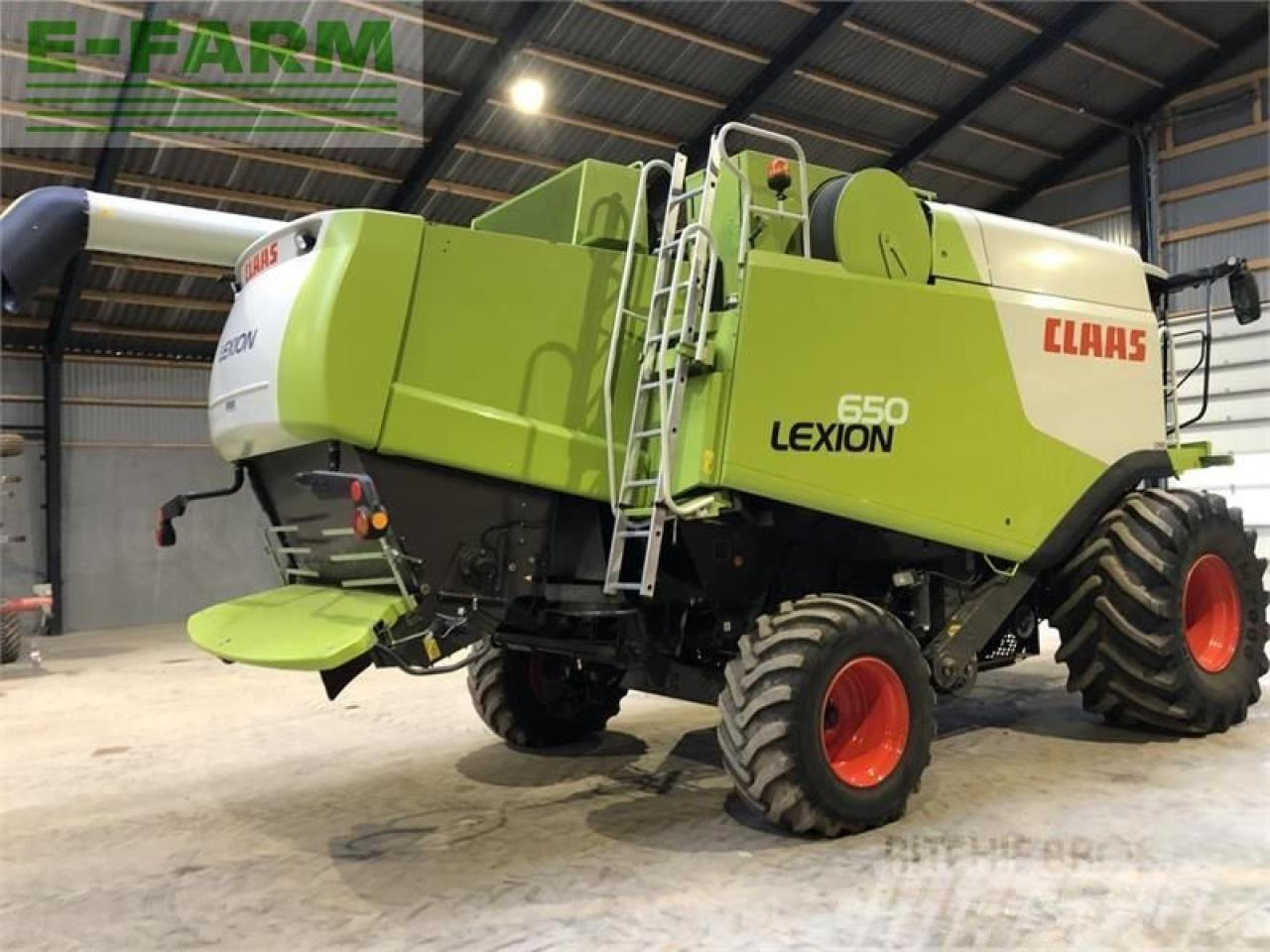 CLAAS lexion 650 - Θεριζοαλωνιστική μηχανή: φωτογραφία 3 CLAAS lexion 650 - Θεριζοαλωνιστική μηχανή: φωτογραφία 3