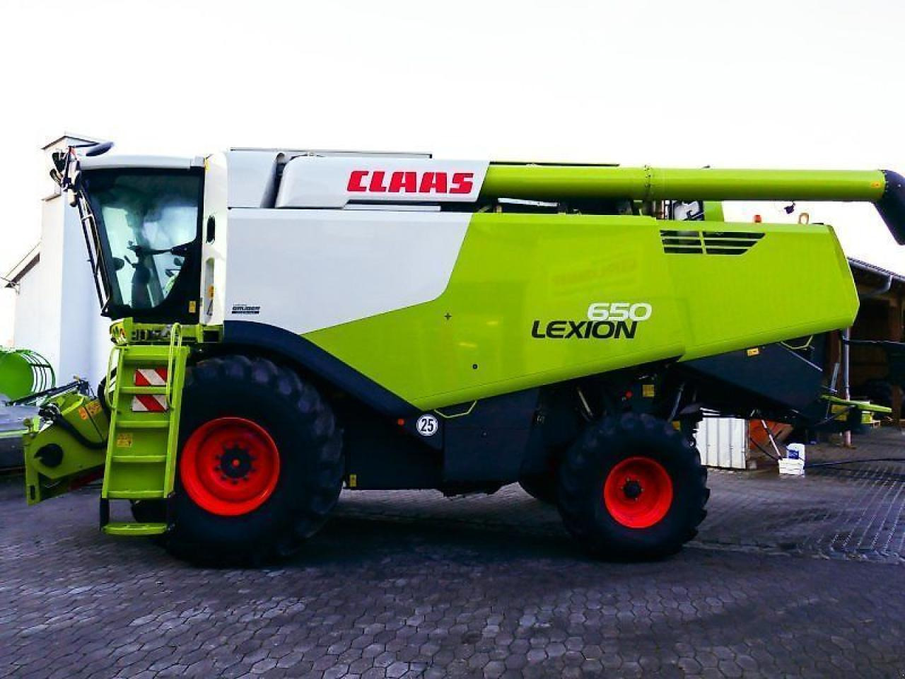 CLAAS lexion 650 - Θεριζοαλωνιστική μηχανή: φωτογραφία 2 CLAAS lexion 650 - Θεριζοαλωνιστική μηχανή: φωτογραφία 2
