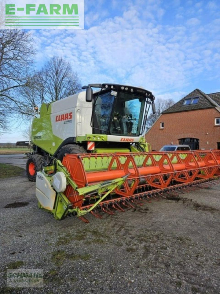 Θεριζοαλωνιστική μηχανή CLAAS lexion 650: φωτογραφία 8
