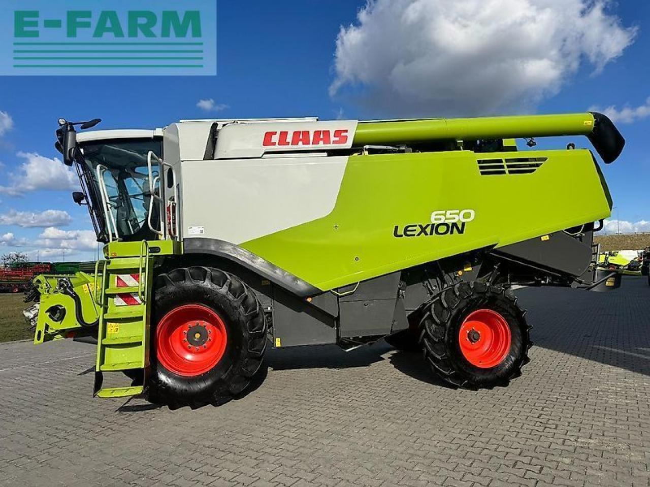 CLAAS lexion 650 - Θεριζοαλωνιστική μηχανή: φωτογραφία 4 CLAAS lexion 650 - Θεριζοαλωνιστική μηχανή: φωτογραφία 4