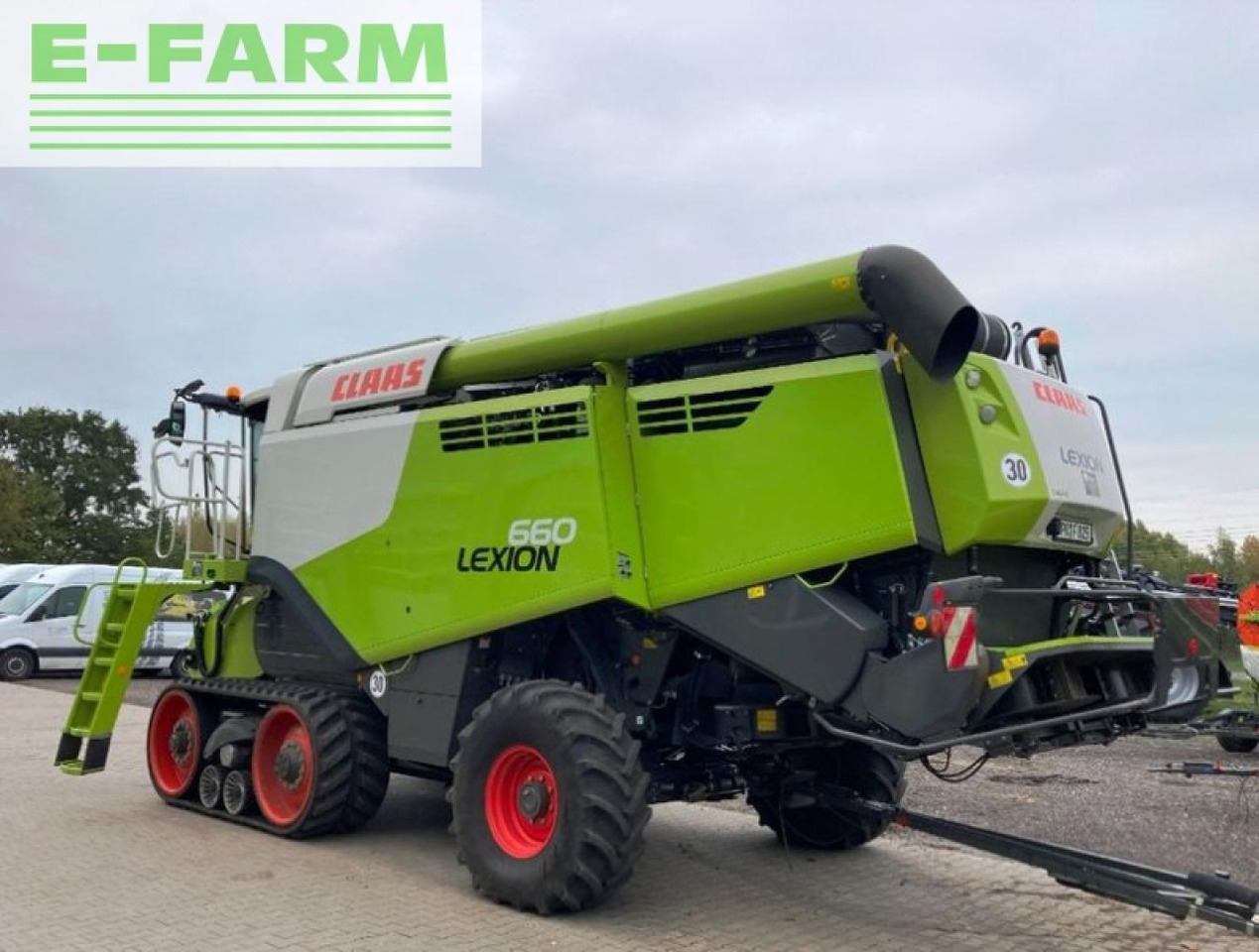CLAAS lexion 660 tt mit vario 930 - Θεριζοαλωνιστική μηχανή: φωτογραφία 5 CLAAS lexion 660 tt mit vario 930 - Θεριζοαλωνιστική μηχανή: φωτογραφία 5