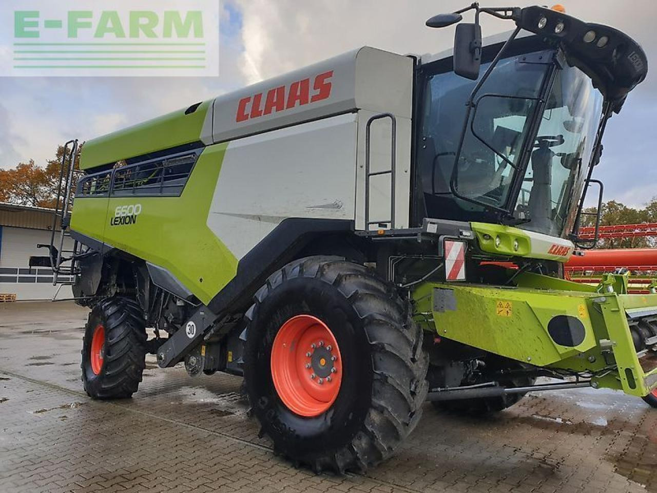 CLAAS lexion 6600 +vario 930 - Θεριζοαλωνιστική μηχανή: φωτογραφία 1 CLAAS lexion 6600 +vario 930 - Θεριζοαλωνιστική μηχανή: φωτογραφία 1