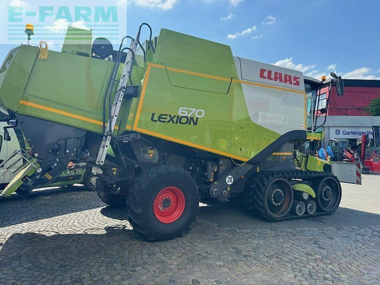 CLAAS lexion 670 tt - Θεριζοαλωνιστική μηχανή: φωτογραφία 3 CLAAS lexion 670 tt - Θεριζοαλωνιστική μηχανή: φωτογραφία 3