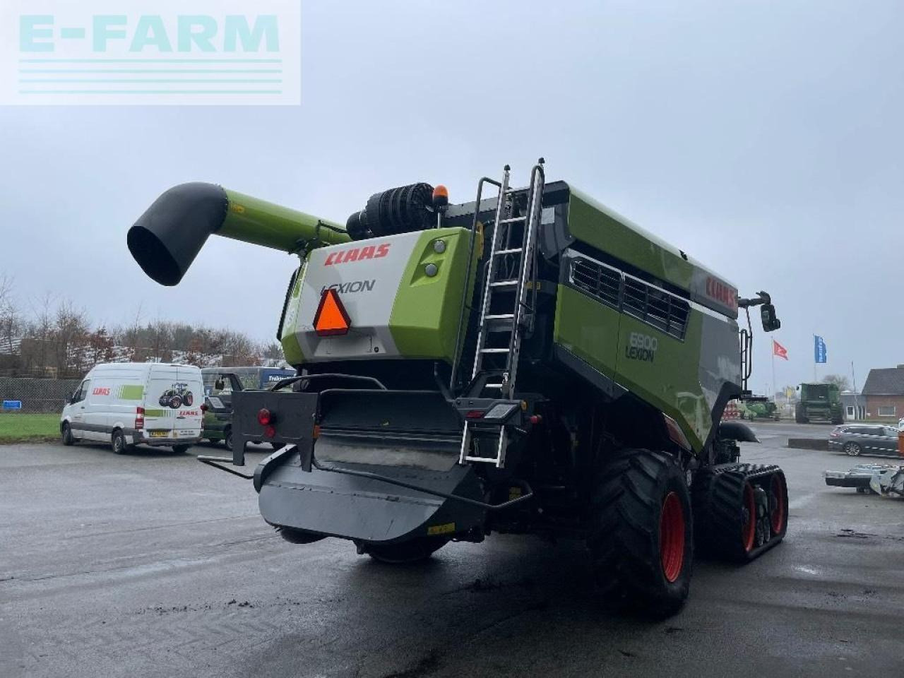 Θεριζοαλωνιστική μηχανή CLAAS lexion 6900 tt: φωτογραφία 6