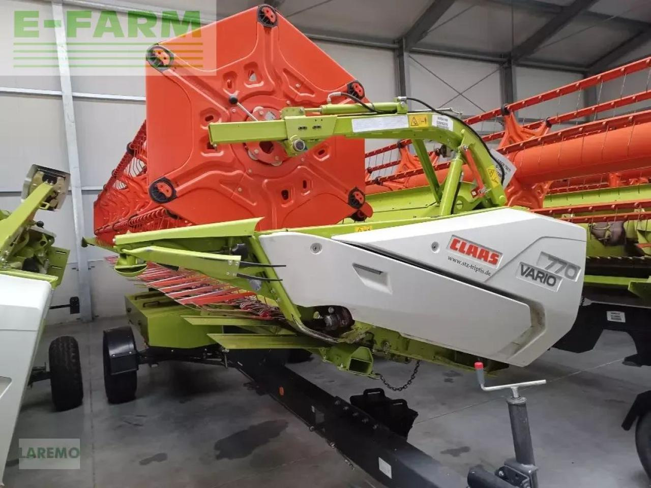 Θεριζοαλωνιστική μηχανή CLAAS lexion 7500 terra trac: φωτογραφία 22 Θεριζοαλωνιστική μηχανή CLAAS lexion 7500 terra trac: φωτογραφία 22