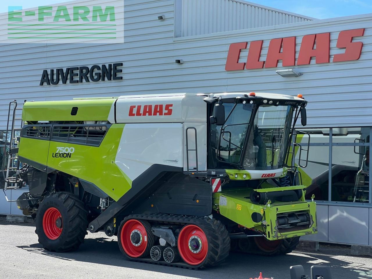 CLAAS lexion 7500 tt - Θεριζοαλωνιστική μηχανή: φωτογραφία 1 CLAAS lexion 7500 tt - Θεριζοαλωνιστική μηχανή: φωτογραφία 1