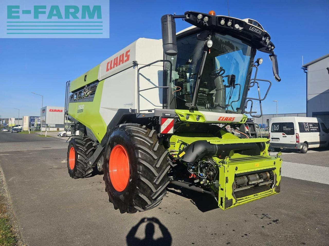 CLAAS lexion 7500 - Θεριζοαλωνιστική μηχανή: φωτογραφία 3 CLAAS lexion 7500 - Θεριζοαλωνιστική μηχανή: φωτογραφία 3