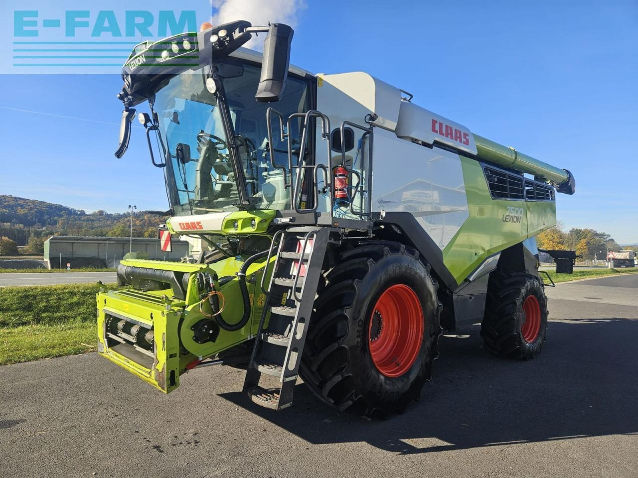CLAAS lexion 7500 - Θεριζοαλωνιστική μηχανή: φωτογραφία 1 CLAAS lexion 7500 - Θεριζοαλωνιστική μηχανή: φωτογραφία 1