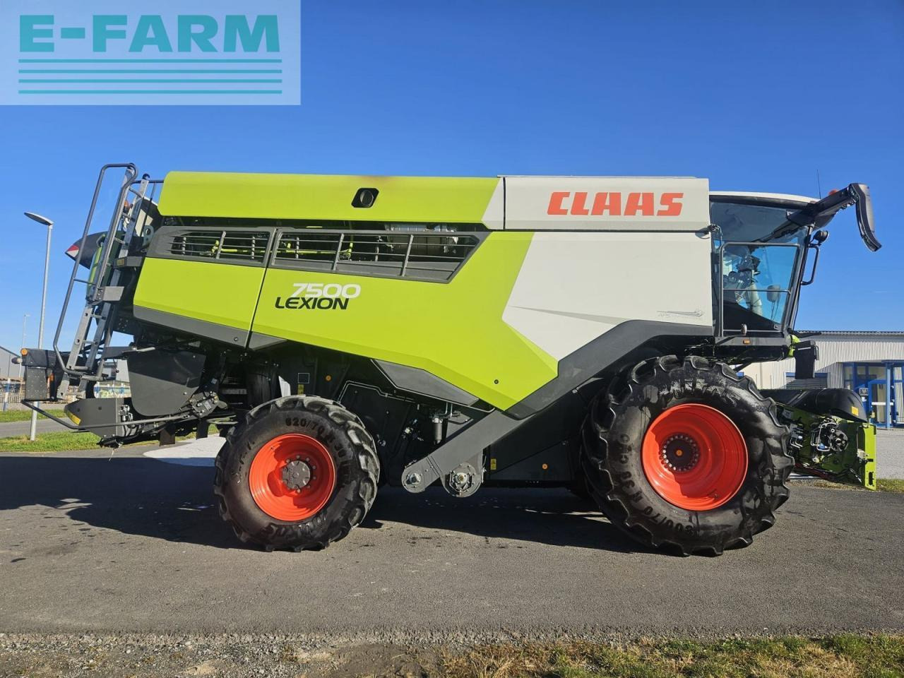 CLAAS lexion 7500 - Θεριζοαλωνιστική μηχανή: φωτογραφία 4 CLAAS lexion 7500 - Θεριζοαλωνιστική μηχανή: φωτογραφία 4