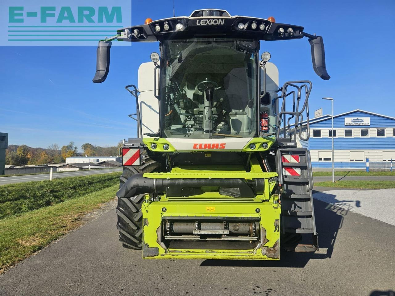 CLAAS lexion 7500 - Θεριζοαλωνιστική μηχανή: φωτογραφία 2 CLAAS lexion 7500 - Θεριζοαλωνιστική μηχανή: φωτογραφία 2