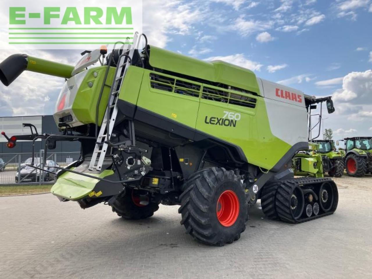 CLAAS lexion 760 terra trac - Θεριζοαλωνιστική μηχανή: φωτογραφία 3 CLAAS lexion 760 terra trac - Θεριζοαλωνιστική μηχανή: φωτογραφία 3